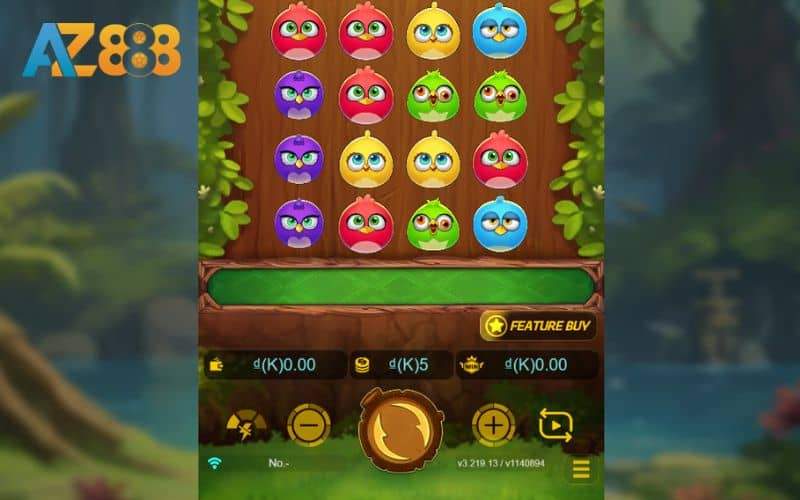 Các tính năng có trong giao diện của trò chơi tiệc chim chóc Các tính năng có trong giao diện của trò chơi tiệc chim chóc