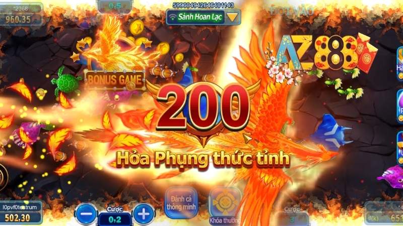 AZ888 Bắn Cá Online Đồ họa 3D siêu nét